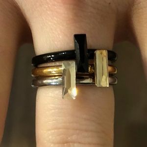 Swarovski stackable ring